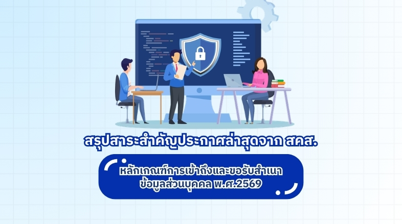สรุปกฎใหม่ PDPA 2569: ประกาศ สคส. เรื่อง “หลักเกณฑ์การขอรับสำเนาข้อมูลส่วนบุคคล” องค์กรต้องปรับตัวอย่างไร?